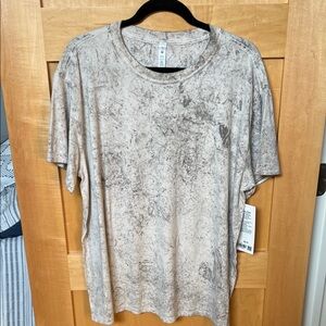 lululemon athletica Beige Short Sleeve Tee